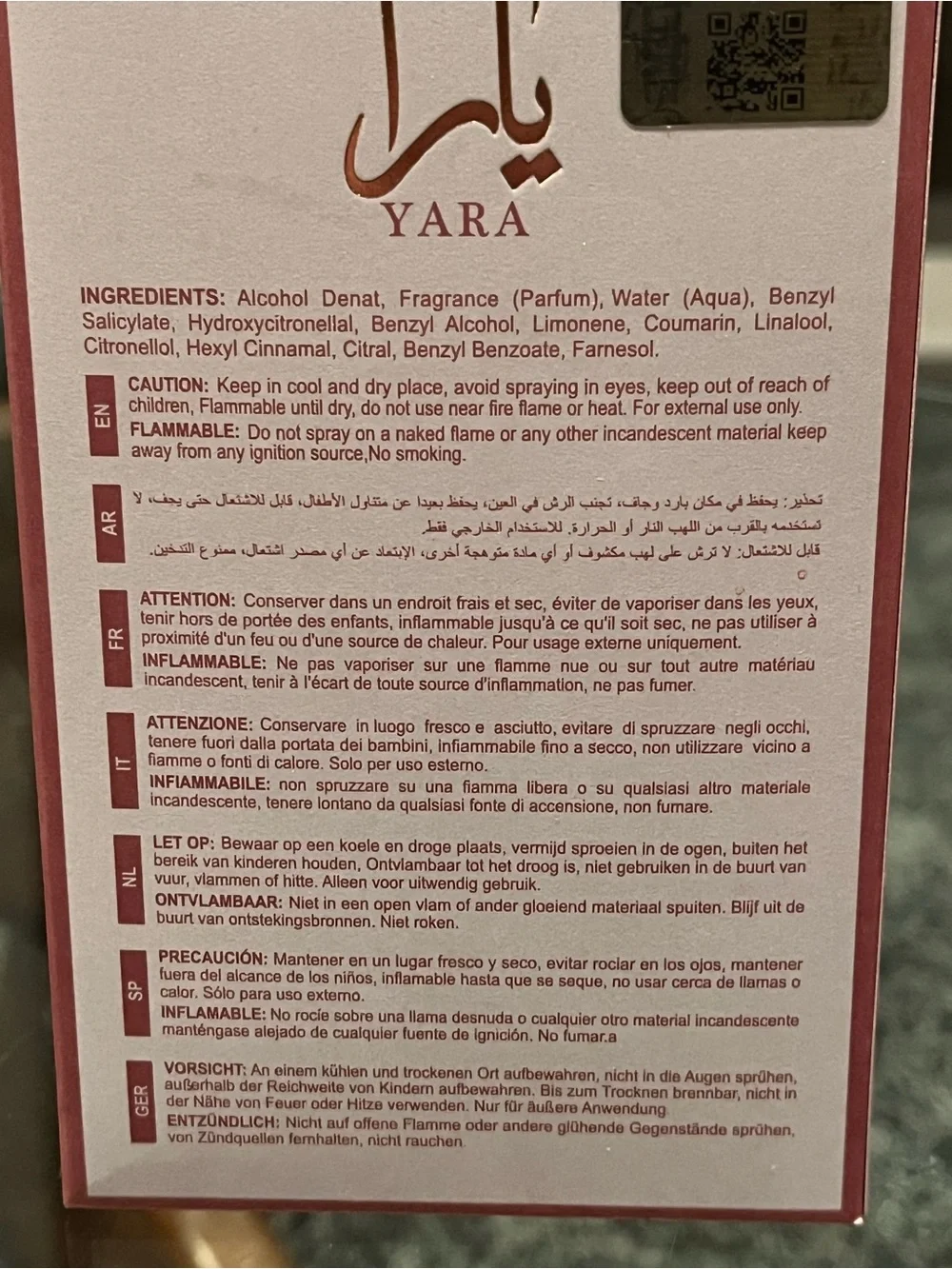 Yara Lattafa - 3.4oz